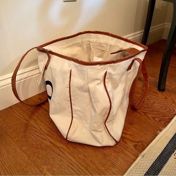 Large canvas tote bag -NEW with tag 20” long, 11” deep, 7” wide - Picture 7 of 10